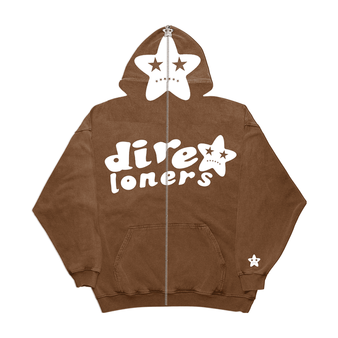 DireLoners Full Zip-Hoodie