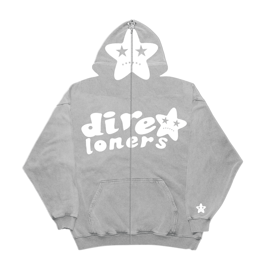 DireLoners Full Zip-Hoodie